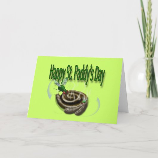 Carte Joyeuse Saint Paddy's Day (Devant)