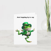 Carte Joyeuse Saint-Patrick (Devant)