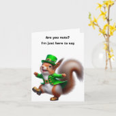 Carte Joyeuse Saint-Patrick (Fleur jaune)