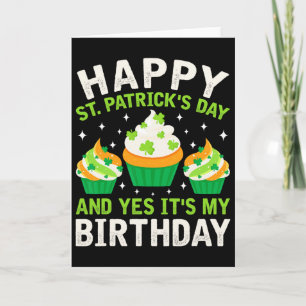 Carte Joyeuse Saint-Patrick Anniversaire Saint-Paddy Fem