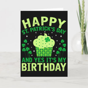 Carte Joyeuse Saint-Patrick Anniversaire Saint-Paddy Fem