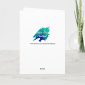 Carte Joyeuse Saint-Patrick Licorne Dab verte (Dos)