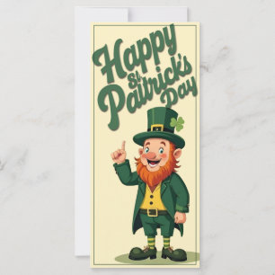Carte Joyeuse Saint-Patrick Mignon Lutins