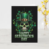 Carte Joyeuse Saint-Patrick Paddy Shamrock Trèfle Sk (Fleur jaune)