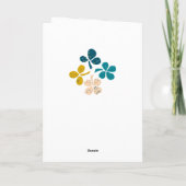 Carte Joyeuse Saint Patrick`s day Clover Shamrock Dessin (Dos)