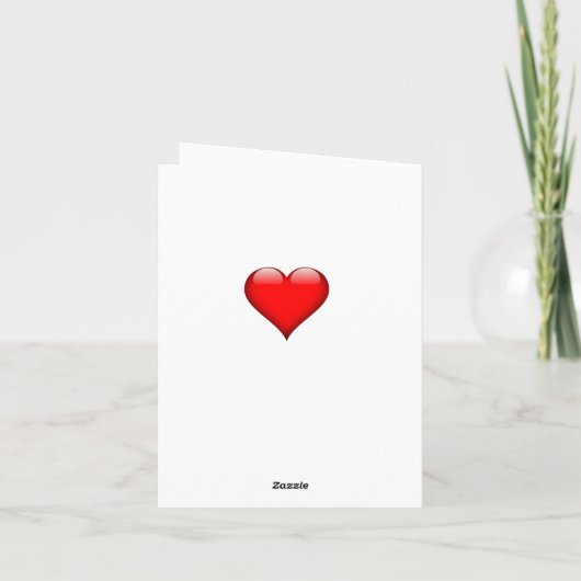 Carte Joyeuse Saint-Valentin (Dos)