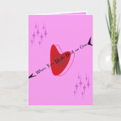 Carte Joyeuse Saint-Valentin (Devant)