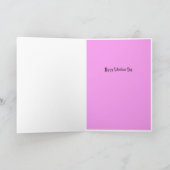 Carte Joyeuse Saint-Valentin (Intérieur)