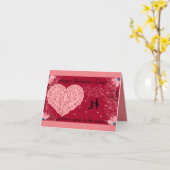 Carte Joyeuse Saint-Valentin (Fleur jaune)