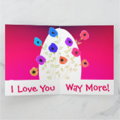 Carte Joyeuse Saint-Valentin (Intérieur)