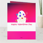 Carte Joyeuse Saint-Valentin (Dos)