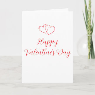 Carte Joyeuse Saint-Valentin