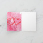 Carte Joyeuse Saint-Valentin (Intérieur)