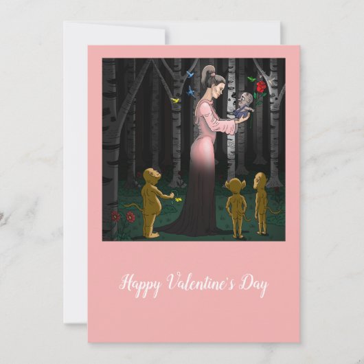 Carte Joyeuse Saint-Valentin (Devant)