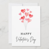 Carte Joyeuse Saint Valentin  (Devant)