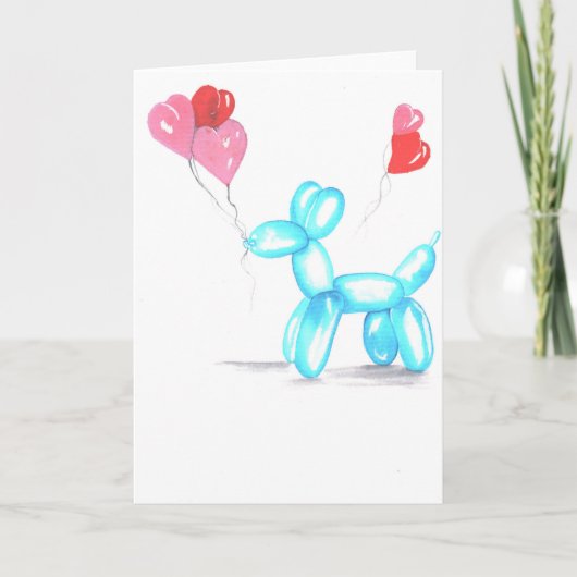 Carte Joyeuse Saint-Valentin (Devant)