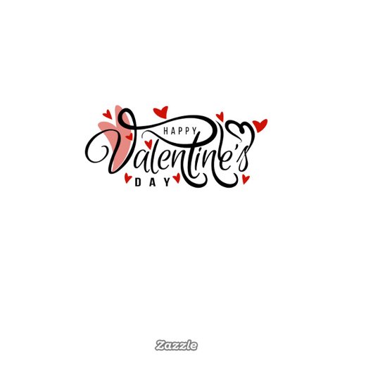 Carte Joyeuse Saint-Valentin