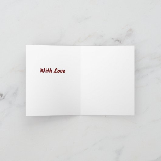 Carte Joyeuse Saint-Valentin (Intérieur)