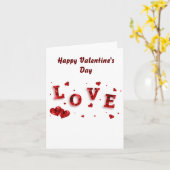 Carte Joyeuse Saint-Valentin (Fleur jaune)