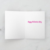 Carte Joyeuse Saint-Valentin (Intérieur)