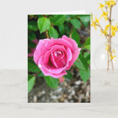 Carte Joyeuse Saint-Valentin (Fleur jaune)