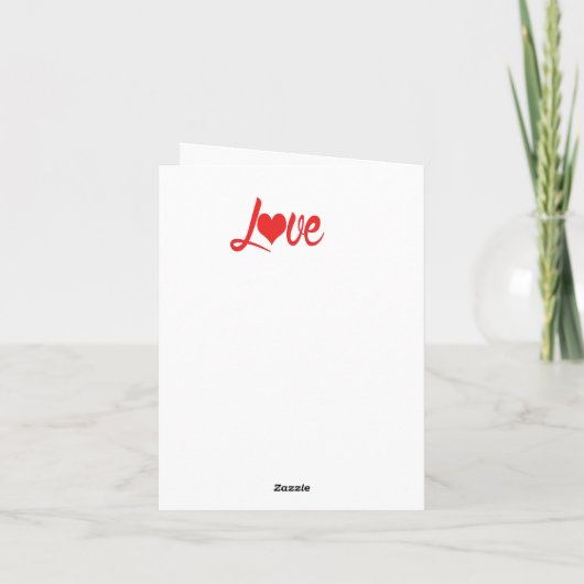 Carte Joyeuse Saint-Valentin (Dos)