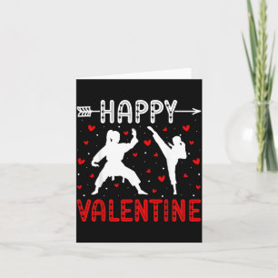 Carte Joyeuse Saint-Valentin - Arts Martiaux Taekwondo