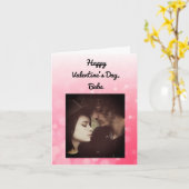 Carte Joyeuse Saint-Valentin Bébé, Ajoutez votre propre  (Fleur jaune)