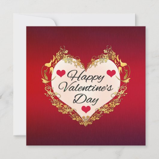 Carte Joyeuse Saint-Valentin Cœur-47949 (Devant)