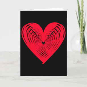 Carte Joyeuse Saint-Valentin Cœur d'amour
