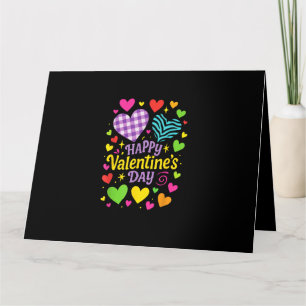 Carte Joyeuse Saint-Valentin - Cœurs Amour