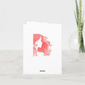 Carte Joyeuse Saint-Valentin coeurs rouges (Dos)