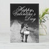 Carte Joyeuse Saint-Valentin - côte à côte (Debout devant)