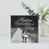 Carte Joyeuse Saint-Valentin - côte à côte (Debout devant)