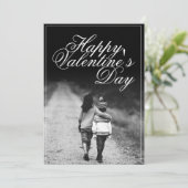 Carte Joyeuse Saint-Valentin - côte à côte (Debout devant)