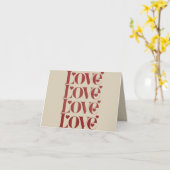 Carte Joyeuse Saint-Valentin d'amour Couple de la Saint- (Fleur jaune)