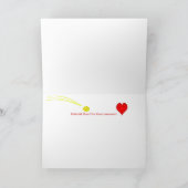 Carte Joyeuse Saint-Valentin de Pickleball - Je t'aime p (Intérieur)