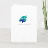 Carte Joyeuse Saint-Valentin Dragon Rouge Amour Brûle (Dos)