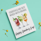 Carte Joyeuse Saint-Valentin entre amies Cocktail Amies
