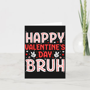 Carte Joyeuse Saint-Valentin Frère Cœur Amour Valentin G