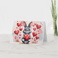 Joyeuse Saint-Valentin Lapin