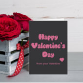 Carte Joyeuse Saint-Valentin Paillettes