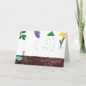 Carte Joyeuse Saison de Jardinage | Illustration de Jard (Devant)