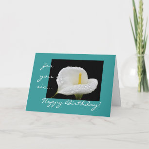 Carte Joyeuse soeur d'anniversaire !