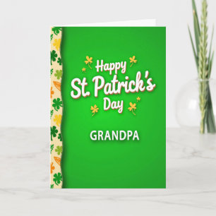 Carte Joyeuse St Patrick Grand-Père