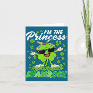 Carte Joyeuse St Patrick Je Suis La Princesse Shamrock I