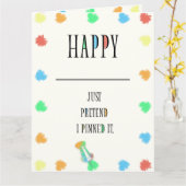 Carte Joyeuse Toute Occasion (Fleur jaune)