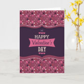 Carte Joyeuse "V" Saint-Valentin (Fleur jaune)