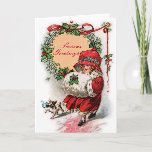 Carte Joyeuses Fêtes (Devant)