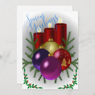 Carte Joyeuses Fêtes